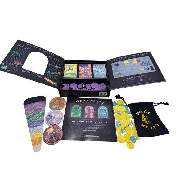 What Next? Cooperative Board Game by Big Potato Games Complete Pick Your Path - Picture 4 of 10